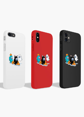 Чехол силиконовый Apple Iphone X Амонг Ас (Among Us) (6129-2420) MobiPrint (219565779)