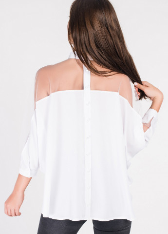 Біла демісезонна блуза Carica