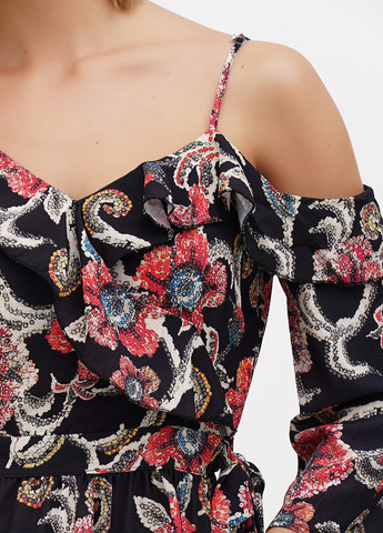 Чёрная блуза Sassofono Club