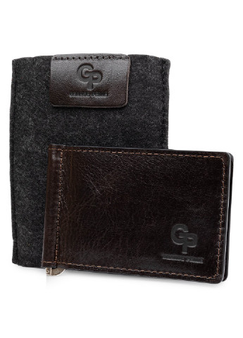 Затискач для купюр шкіряний Grande Pelle (252086632)