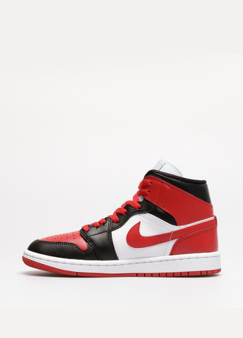 Кросівки Jordan 1MID червоні демісезони (322655639)