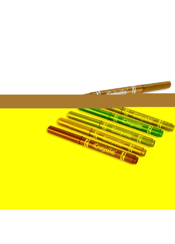 Фломастеры Metallic, 6 шт (58-8828) Crayola (254066786)