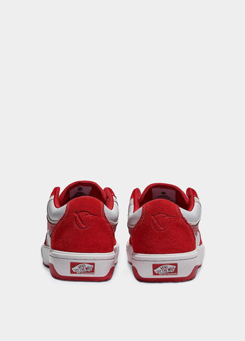 Красные демисезонные кроссовки Vans