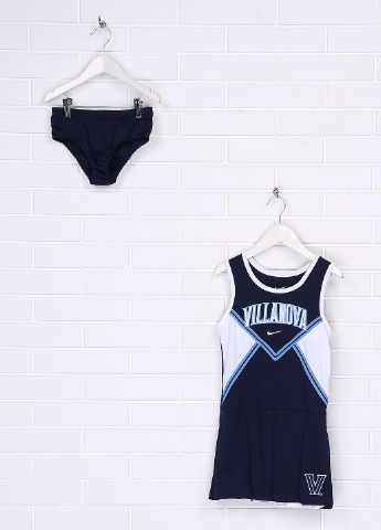 Темно-синий летний комплект (платье, трусы) Nike