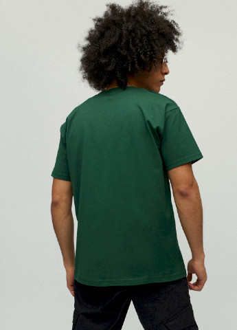 Темно-зеленая футболка мужская YAPPI