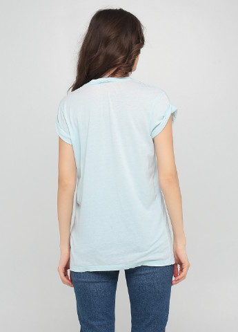 Світло-блакитна літня футболка Asos