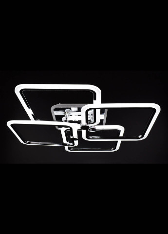 Люстра стельова LED з пультом A2503 / 4L-RGB-ch Хром 11х64х64 см. Handmade (234537718)