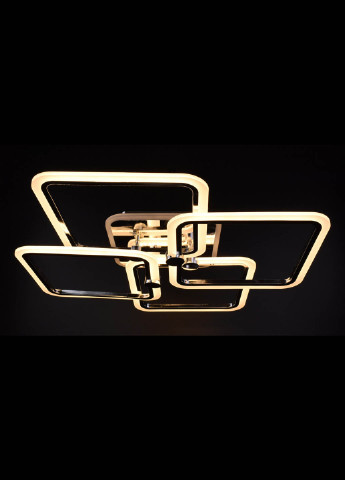 Люстра стельова LED з пультом A2503 / 4L-RGB-ch Хром 11х64х64 см. Handmade (234537718)