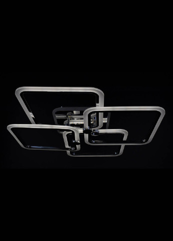 Люстра стельова LED з пультом A2503 / 4L-RGB-ch Хром 11х64х64 см. Handmade (234537718)