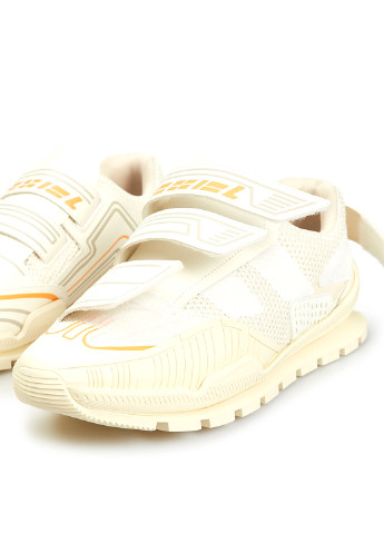 Белые демисезонные кроссовки Diesel