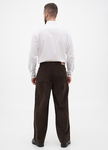 Коричневые кэжуал демисезонные прямые брюки Afends