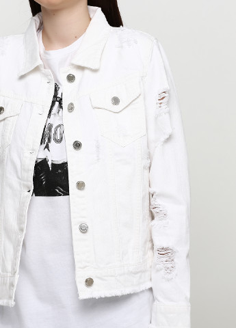 Белая летняя куртка Silvian Heach
