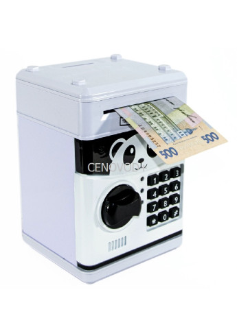 Игрушечный детский сейф копилка с электронным кодовым замком для бумажных денег и монет Панда (442961) Unbranded (254026315)