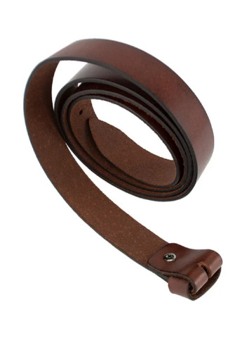 Женский кожаный ремень-узел без пряжки SF-258 коричневый (2,5 см) SFIP (226759761)
