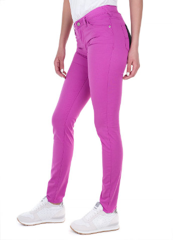 Фиолетовые летние брюки Emporio Armani