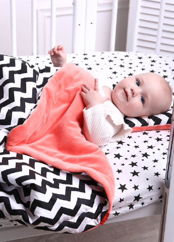 Білий демісезонний набір "bed set newborn" рожевий: подушка, ковдра, простирадло. текстильний набір. mc 110512-07 Macik