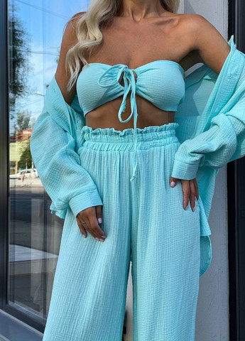 Костюм (топ, сорочка, штани) NOVA VEGA (346420849)