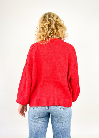 Красный зимний джемпер джемпер H&M