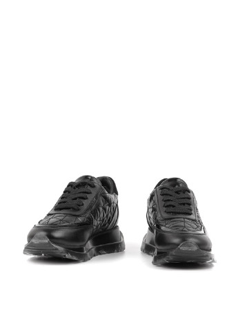 Чорні осінні кросівки Le'BERDES