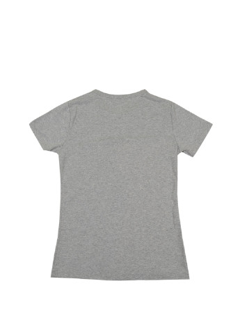 Сіра літня футболка з коротким рукавом Emanu
