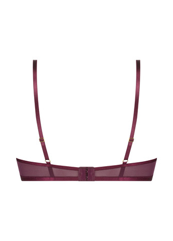 Бордовый бюстгальтер Hunkemoller с косточками полиамид