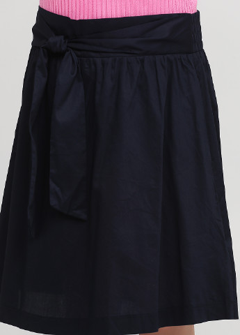 Темно-синяя кэжуал однотонная юбка C&A клешированная