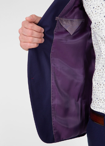 Фіолетовий демісезонний костюм (піджак, брюки) брючний NAVI