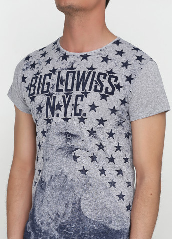 Серая футболка Big Lowiss
