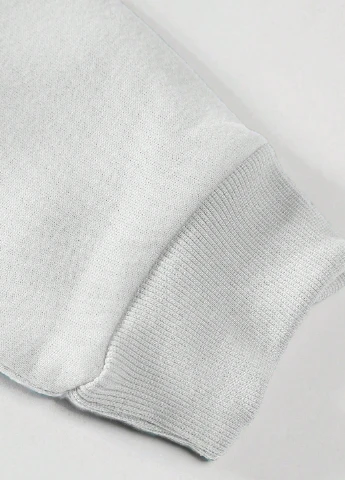 Білий світшот SHEIN напис без декору (309158286)