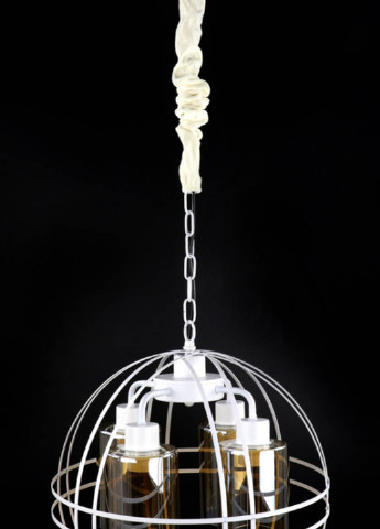 Люстра стельова підвісна в стилі LOFT (лофт) 12525/4-wh Білий 50х41х41 см. Handmade (234539529)