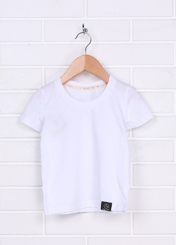 Біла літня футболка з коротким рукавом ArtLook
