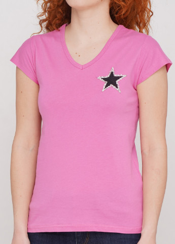 Рожева літня футболка G & N