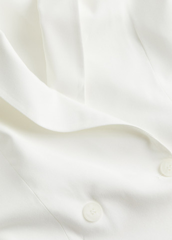 Белый женский жакет H&M однотонный - демисезонный