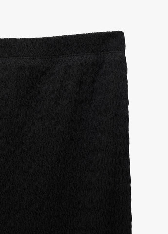 Черная кэжуал однотонная юбка KOTON