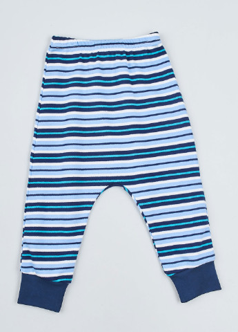 Синяя всесезон пижама (лонгслив, брюки) лонгслив + брюки Z16