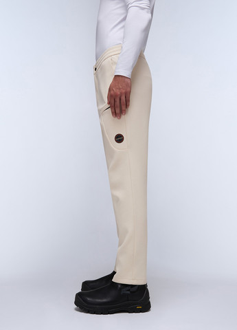 Айвори кэжуал демисезонные прямые брюки Napapijri