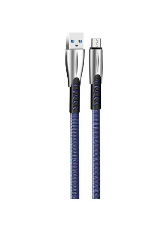 Дата кабель (CW-CBUM011-BL) Colorway usb 2.0 am to micro 5p 1.0m zinc alloy blue (239382635)