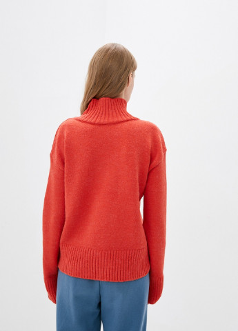 Терракотовый демисезонный свитер Sewel
