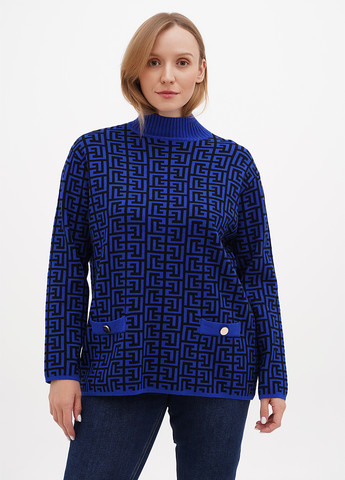 Синій демісезонний светр Kiss Me