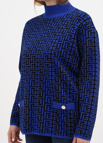 Синій демісезонний светр Kiss Me