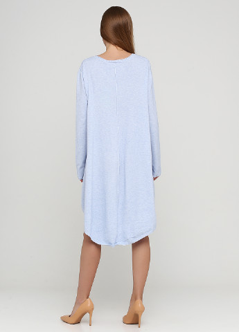 Блакитна кежуал сукня а-силует Louise Orop однотонна