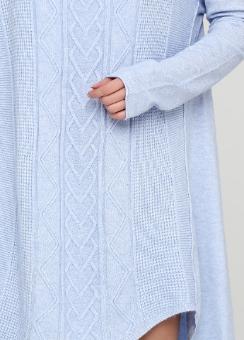 Блакитна кежуал сукня а-силует Louise Orop однотонна