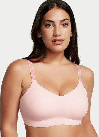 Светло-розовый демисезонный комплект (бюстгальтер, трусики) Victoria's Secret