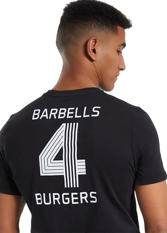 Черная футболка Reebok