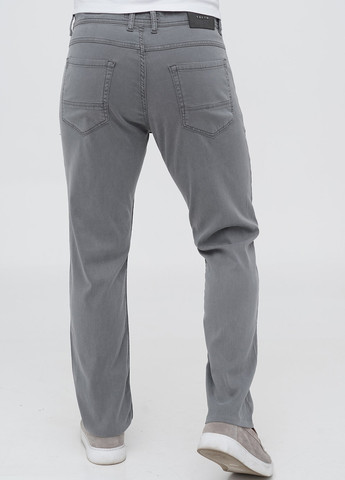 Серые кэжуал демисезонные зауженные брюки Trend Collection