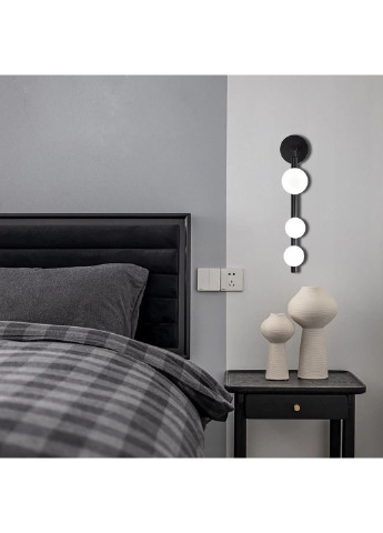 Бра настінне B69-bk-k Чорний 14х12х55 см. Sunnysky (253626035)