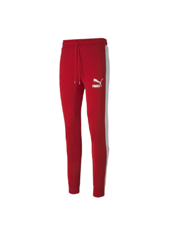 Красные спортивные демисезонные брюки Puma