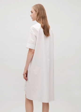 Белое кэжуал платье Cos