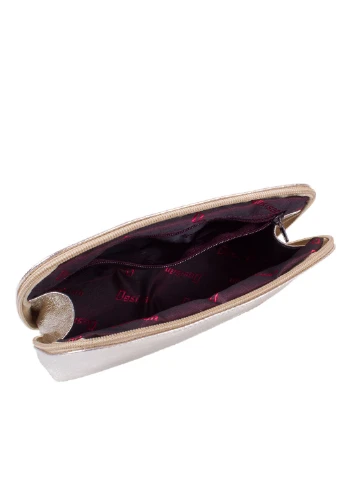 Женская кожаная косметичка (SHI1-674) 17,5х11х6,5 см Desisan (253174173)