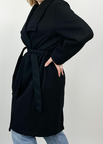 Чорне демісезонне Пальто Boohoo